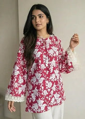 Smrithi Bell Sleeves Short Kurti – Kalyanja