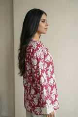 Smrithi Bell Sleeves Short Kurti – Kalyanja