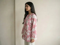 Ginni Bell Sleeves Short Kurti - kalyanja