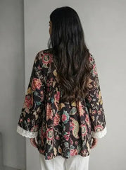Jyoti Peplum Style Short Kurti - kalyanja