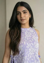 Laxmi Halter Neck Short Kurti – Kalyanja