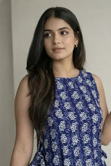 Neha Halter Neck Short Kurti – Kalyanja