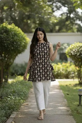 Sweety Halter Neck Short Kurti – Kalyanja