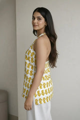 Anshu Backless Short Kurti Kalyanja