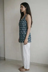 Naina Backless Short Kurti Kalyanja