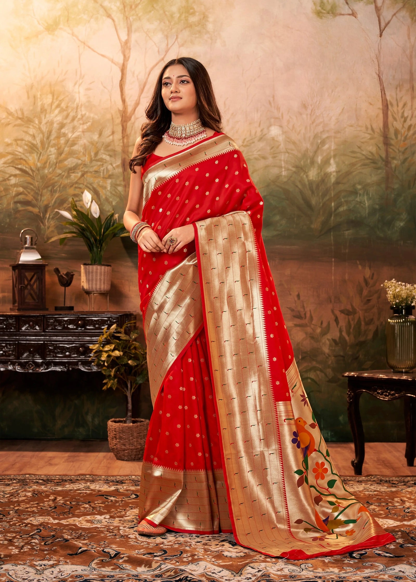 Jiya Silk Saree Kalyanja Fashion