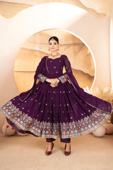 Twilight Glow Faux Blooming Suit – Kalyanja