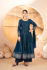 Kavira Blooming Suit Set - kalyanja