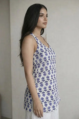 Sapna Backless Short Kurti Kalyanja