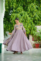 Aisha Sequins Embroidery Gown – Kalyanja