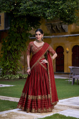 Hemani Rangoli Crush Lehenga - kalyanja