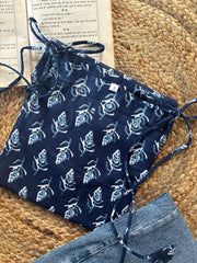 Jenny Spaghetti Strap Short Kurti