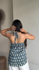 Naina Backless Short Kurti Kalyanja