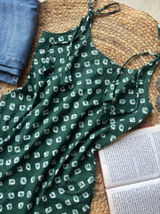 Reva Spaghetti Strap Short Kurti