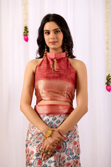 Aarohi Soft Lichi Silk Saree – Kalyanja