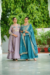 Aisha Sequins Embroidery Gown – Kalyanja
