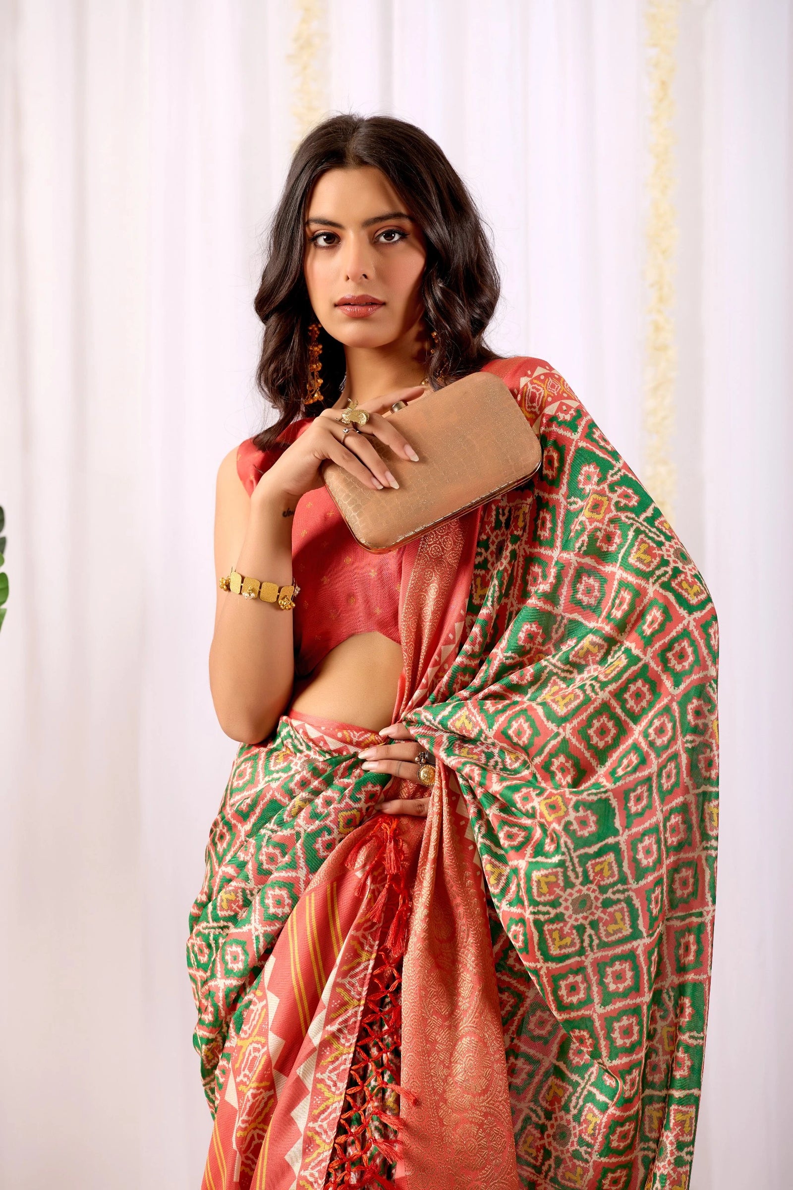 Sowmya Patola Print Saree
