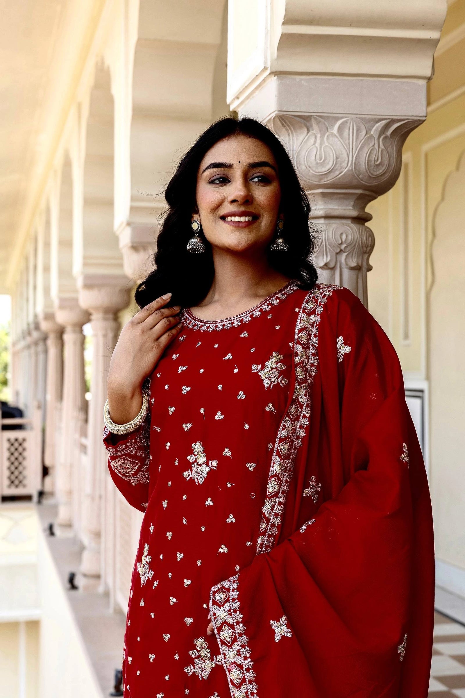 red suit - kalyanja