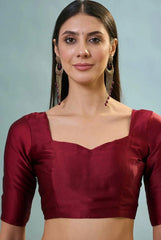 black digital printed silk saree