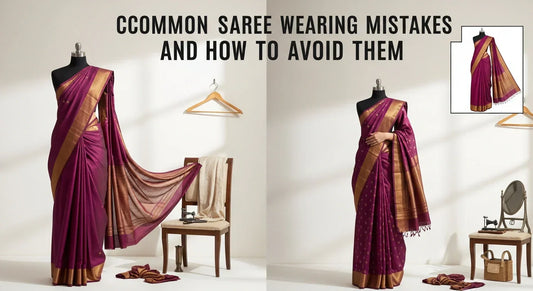 10 Saree Wearing Mistakes and How to Avoid Them
