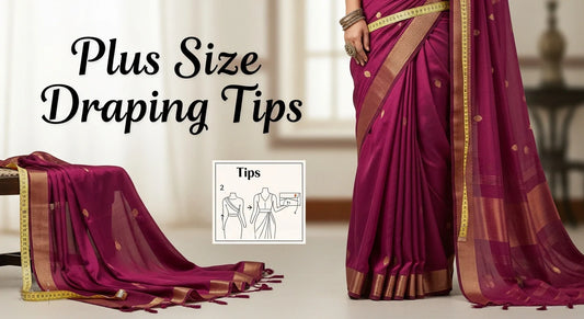 7 Plus Size Saree Draping Tips Every Woman Should Know