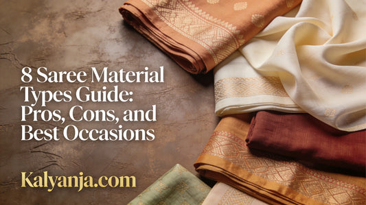 8 Saree Material Types Guide Pros, Cons, and Best Occasions