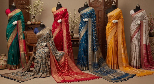 All Types of Sarees: Types of Sarees in India