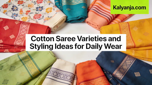 Cotton Saree Varieties and Styling Ideas for Daily Wear