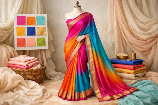 How to Choose Saree Color According to Skin Tone for Wedding