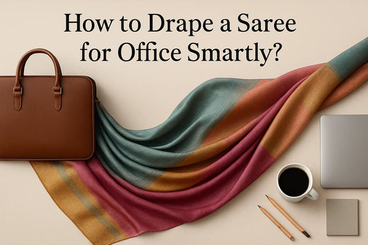 How to Drape a Saree for the Office Smartly
