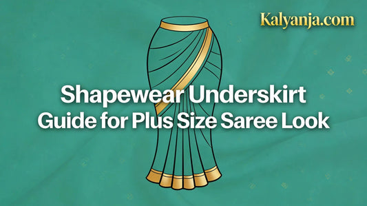 Shapewear Underskirt Guide for Plus Size Saree Look