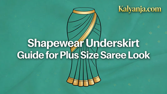 Shapewear Underskirt Guide for Plus Size Saree Look