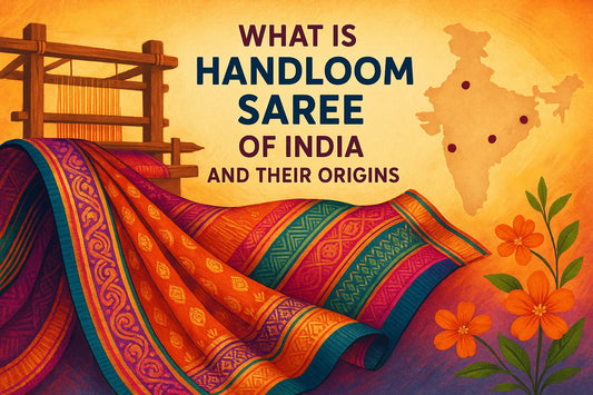 What Is Handloom Saree​ of India and Their Origins