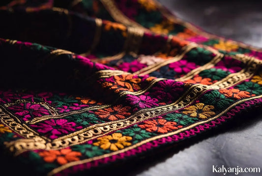 What is a Phulkari Saree Punjab's Embroidered Heritage