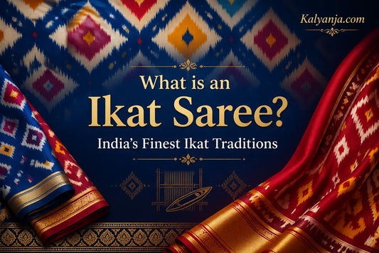 What is an Ikat Saree India's Finest Ikat Traditions