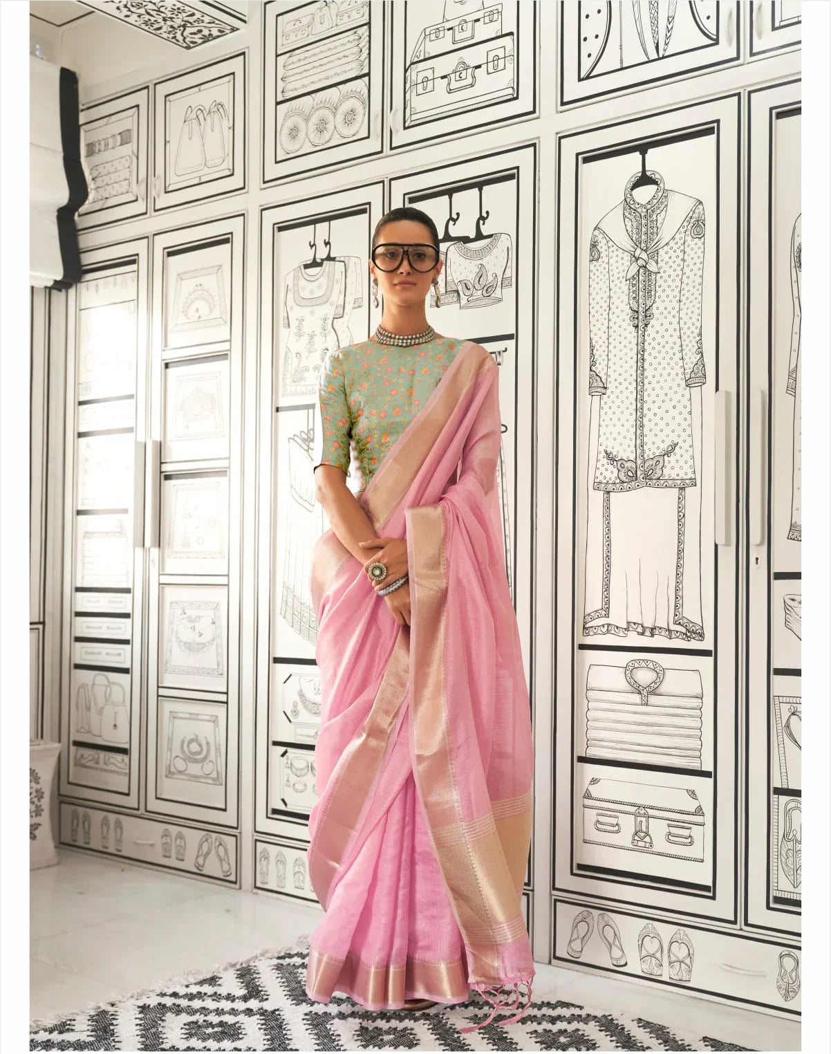 Chiffon Sarees India - Soft, Glamorous Drapes