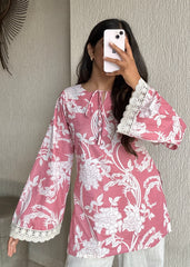 Aahana Bell Sleeves Short Kurti