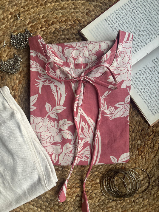 Aahana Bell Sleeves Short Kurti