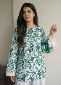 Nayra Bell Sleeves Short Kurti
