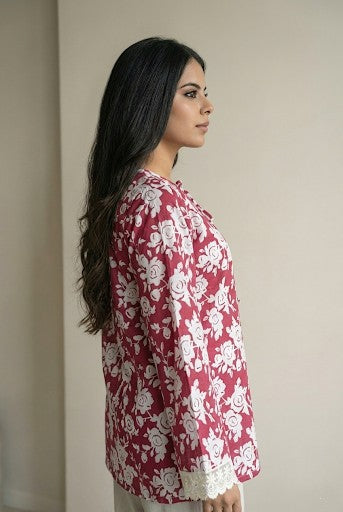 Smrithi Bell Sleeves Short Kurti