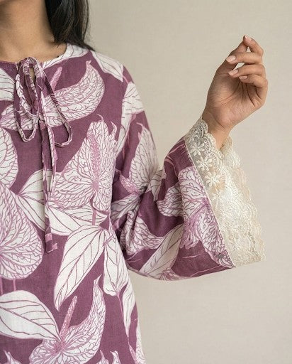 Somiya Bell Sleeves Short kurti