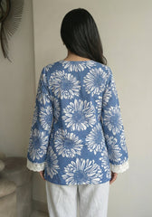 Suhana Bell Sleeves Short Kurti