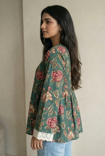 Vinni Peplum Style Short Kurti