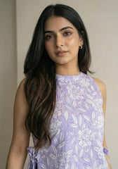 Laxmi Halter Neck Short Kurti