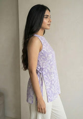 Laxmi Halter Neck Short Kurti