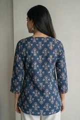 Neelam Wrap Tie Short Kurti