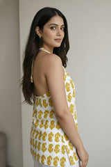 Anshu Backless Short Kurti