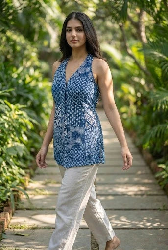 Khyati Long Vest Short Kurti