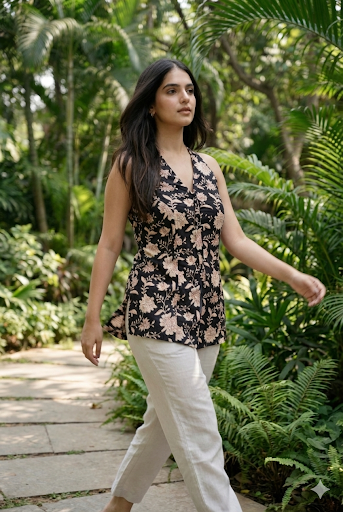 Bani Long Vest Short Kurti Kalyanja