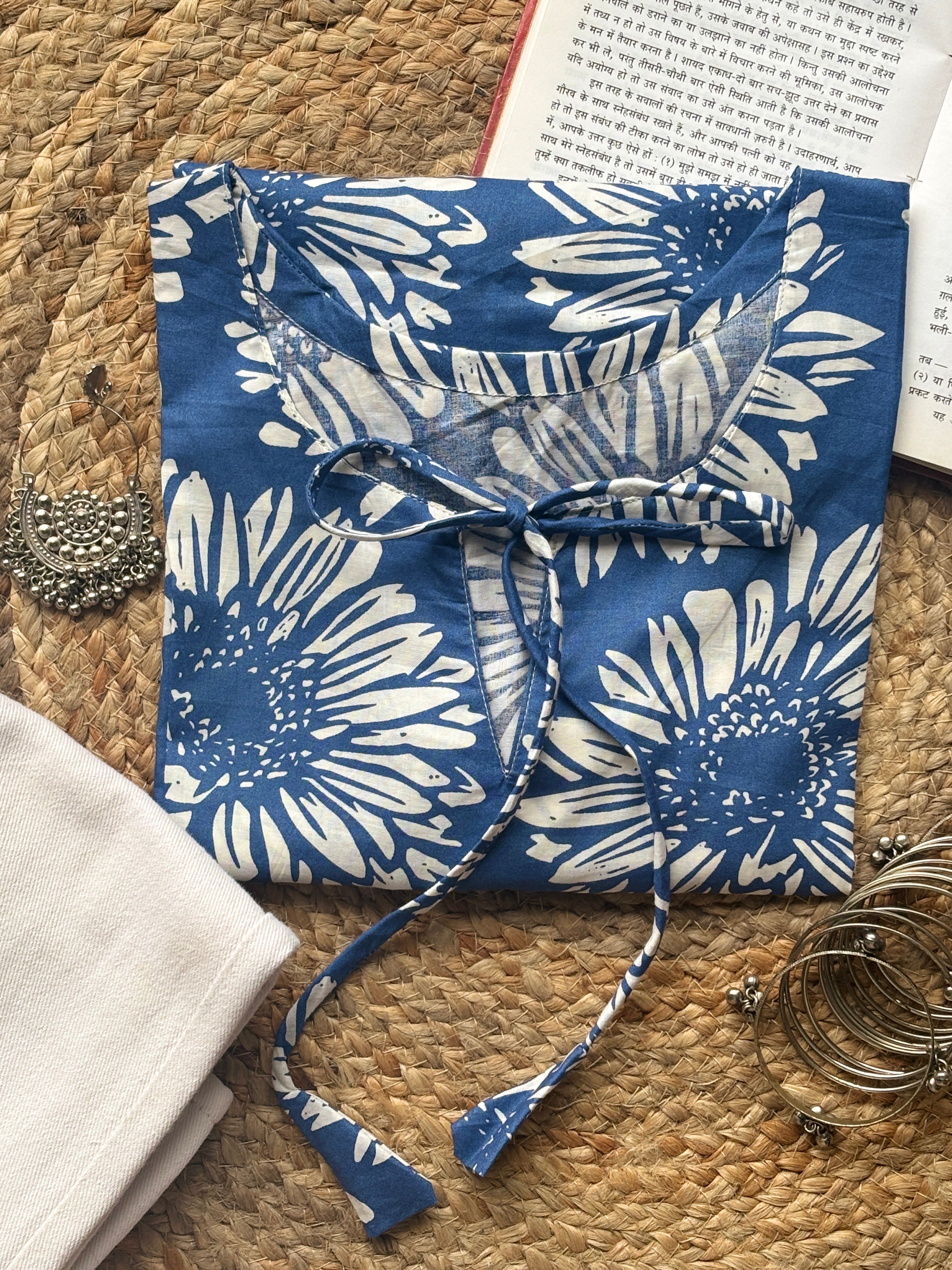 Suhana Bell Sleeves Short Kurti